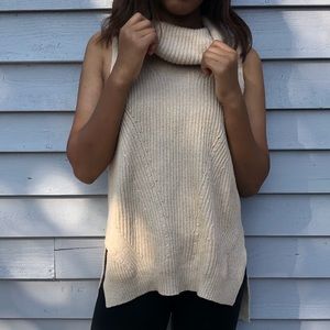 Tan knit sweater